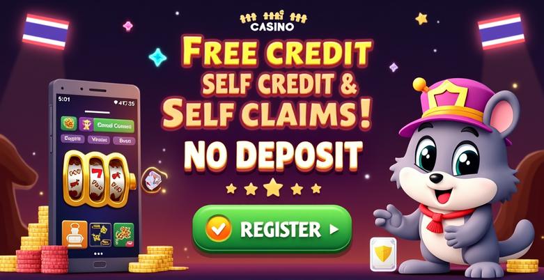 คาสิโนเครดิตฟรี ไม่ต้องฝาก รับโบนัสทันที