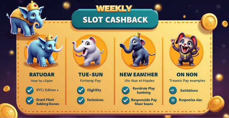 โบนัสคืนยอดเสียสล็อต รายสัปดาห์