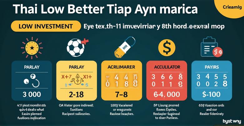 แทงบอลสเต็ปลงทุนน้อย กำไรสูง